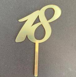 Изображение Топпер ЦИФРА 18 (Ц-13)